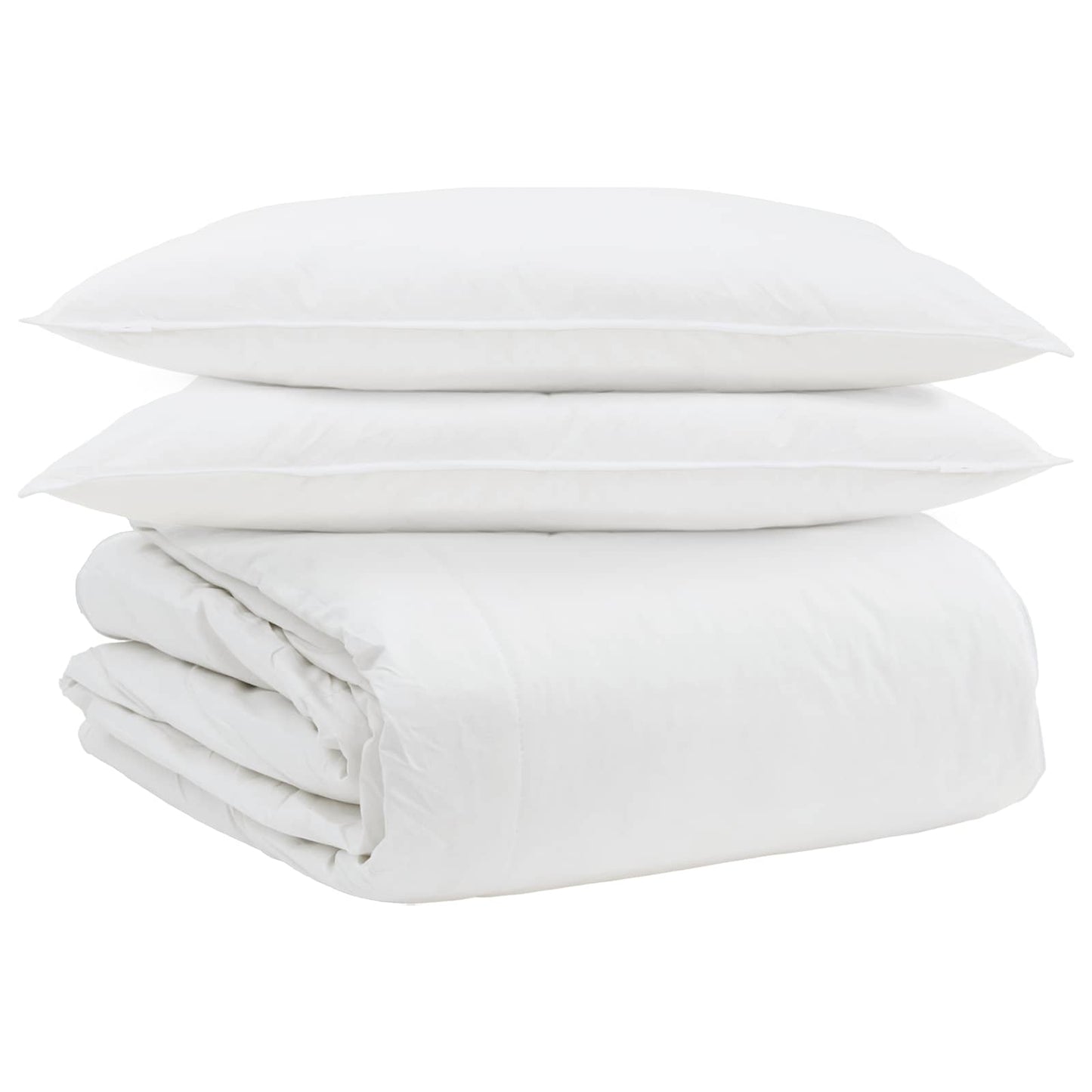 Antklodžių rinkinys su pagalve 3 pcs Balta Plunksna