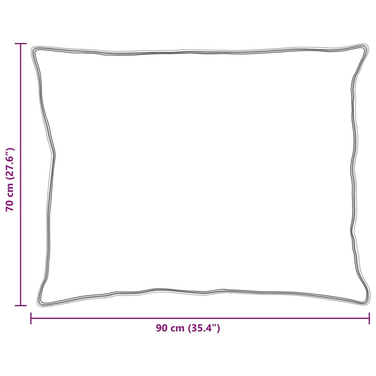 Antklodžių rinkinys su pagalve 3 pcs Balta Plunksna