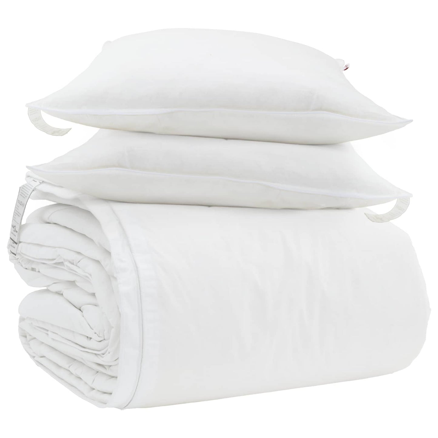 Antklodžių rinkinys su pagalve 3 pcs Balta Plunksna