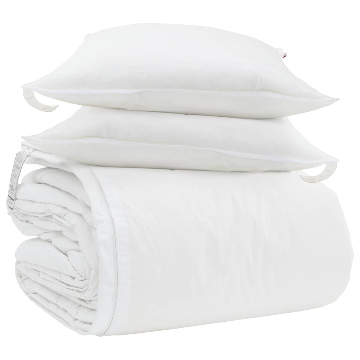 Antklodžių rinkinys su pagalve 3 pcs Balta Plunksna
