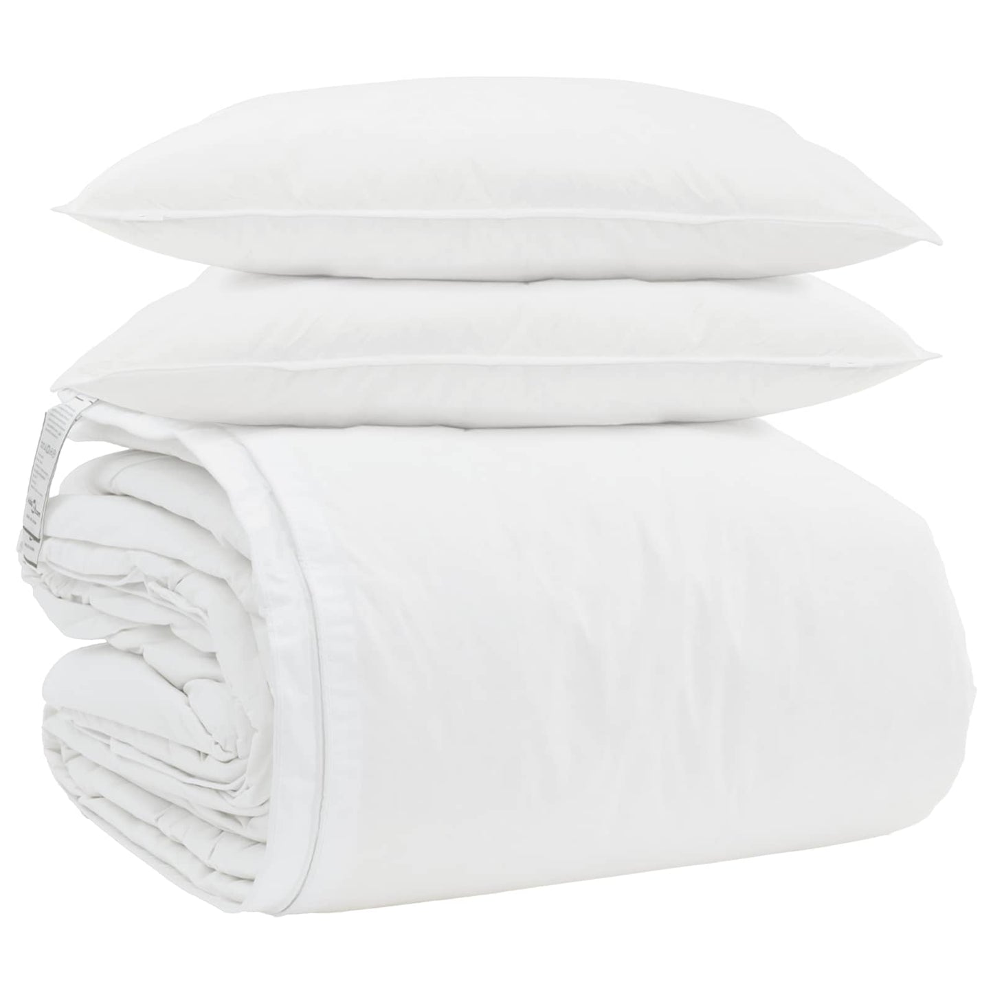 Antklodžių rinkinys su pagalve 3 pcs Balta Plunksna
