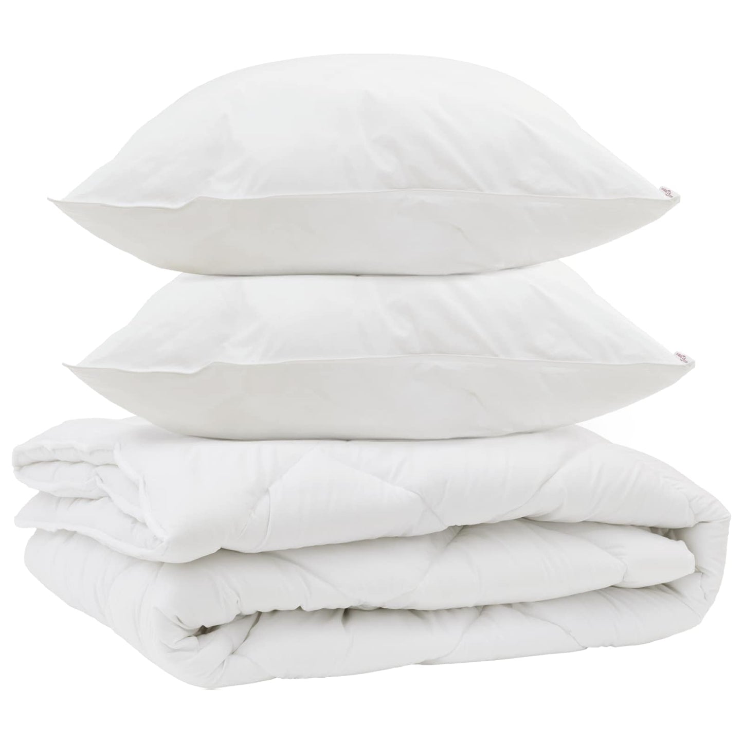 Visų sezonų šiltas vizitinės 3 pcs Balta Mikropluoštas
