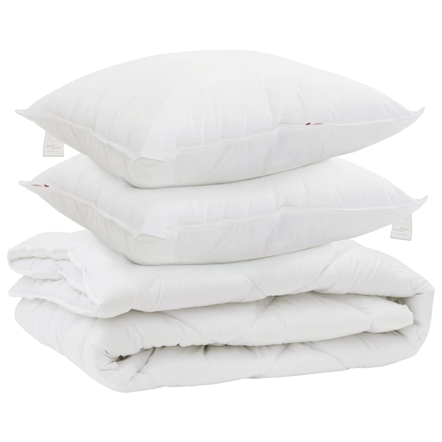 Visų sezonų šiltas vizitinės 3 pcs Balta Mikropluoštas