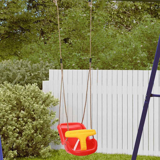 Kūdikio sūpuoklės su saugos diržu ir reguliuojamu virve