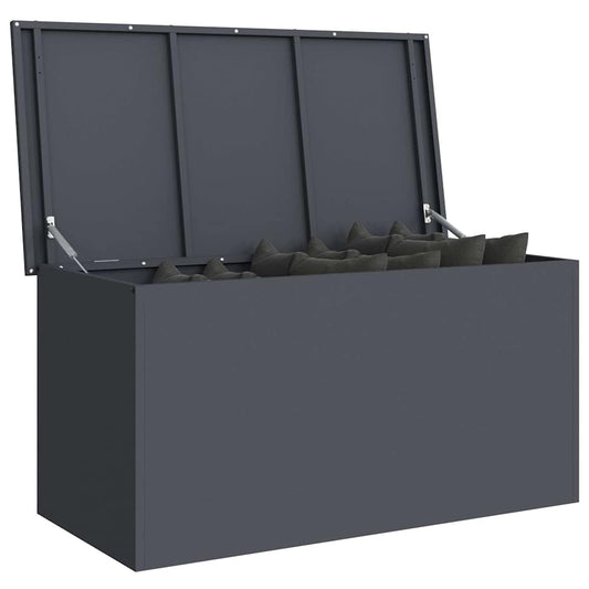 Lauko saugojimo dėžė Antracitas 100 x 50,5 x 50 cm Plienas