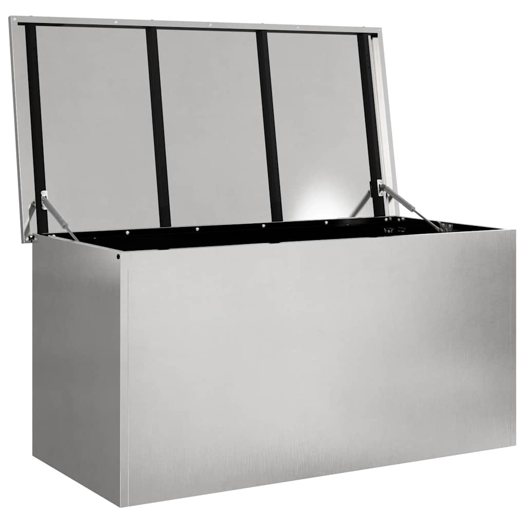 Lauko saugojimo dėžė Sidabro 100 x 50,5 x 50 cm Plienas