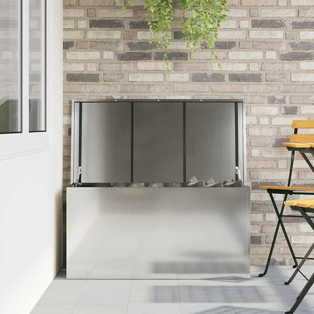 Lauko saugojimo dėžė Sidabro 100 x 50,5 x 50 cm Plienas