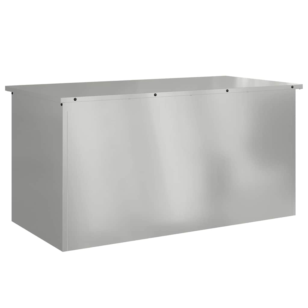Lauko saugojimo dėžė Sidabro 100 x 50,5 x 50 cm Plienas