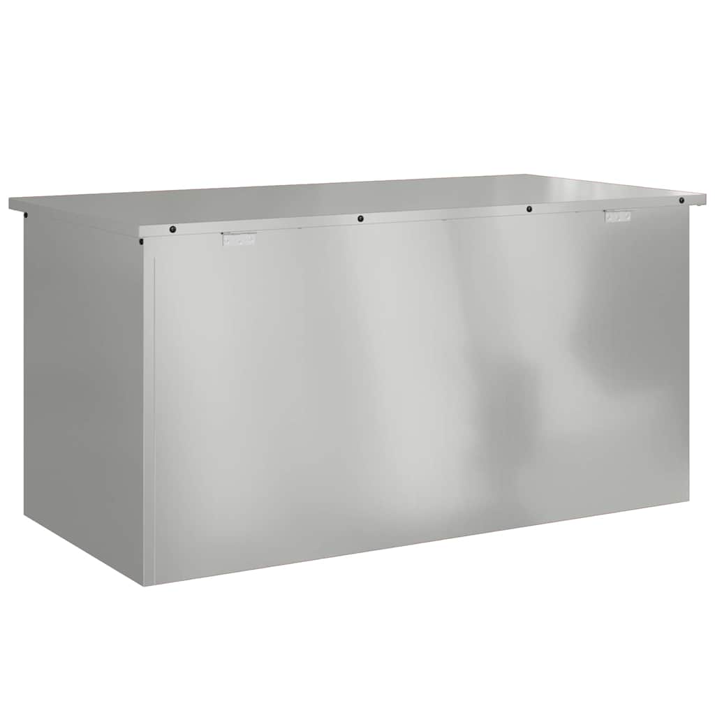 Lauko saugojimo dėžė Sidabro 100 x 50,5 x 50 cm Plienas