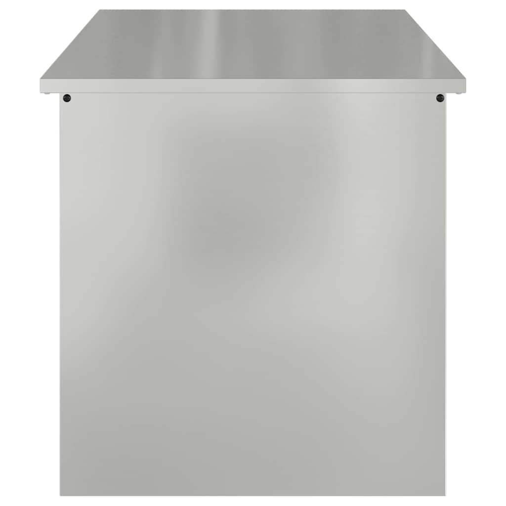 Lauko saugojimo dėžė Sidabro 100 x 50,5 x 50 cm Plienas