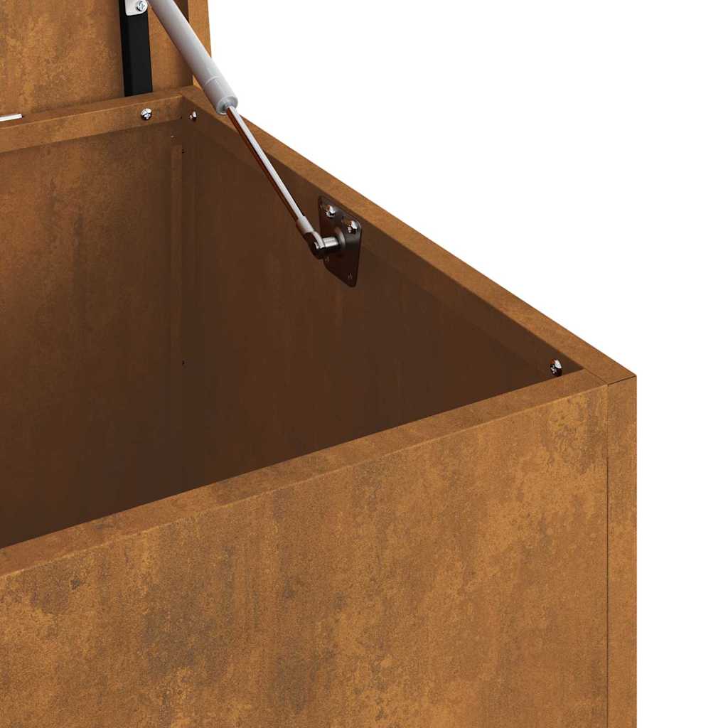 Lauko saugojimo dėžė Rūdijanti 100 x 50,5 x 50 cm Plienas