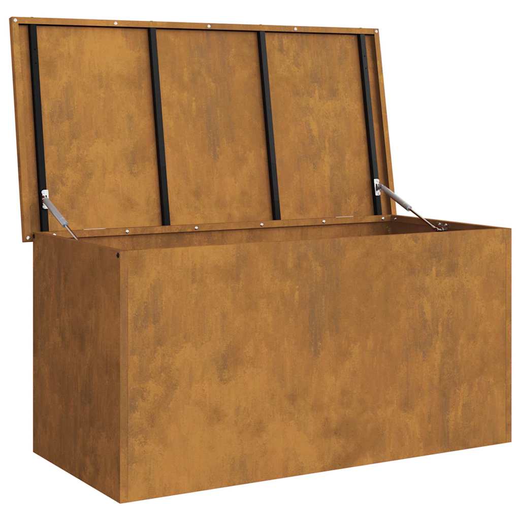 Lauko saugojimo dėžė Rūdijanti 100 x 50,5 x 50 cm Plienas