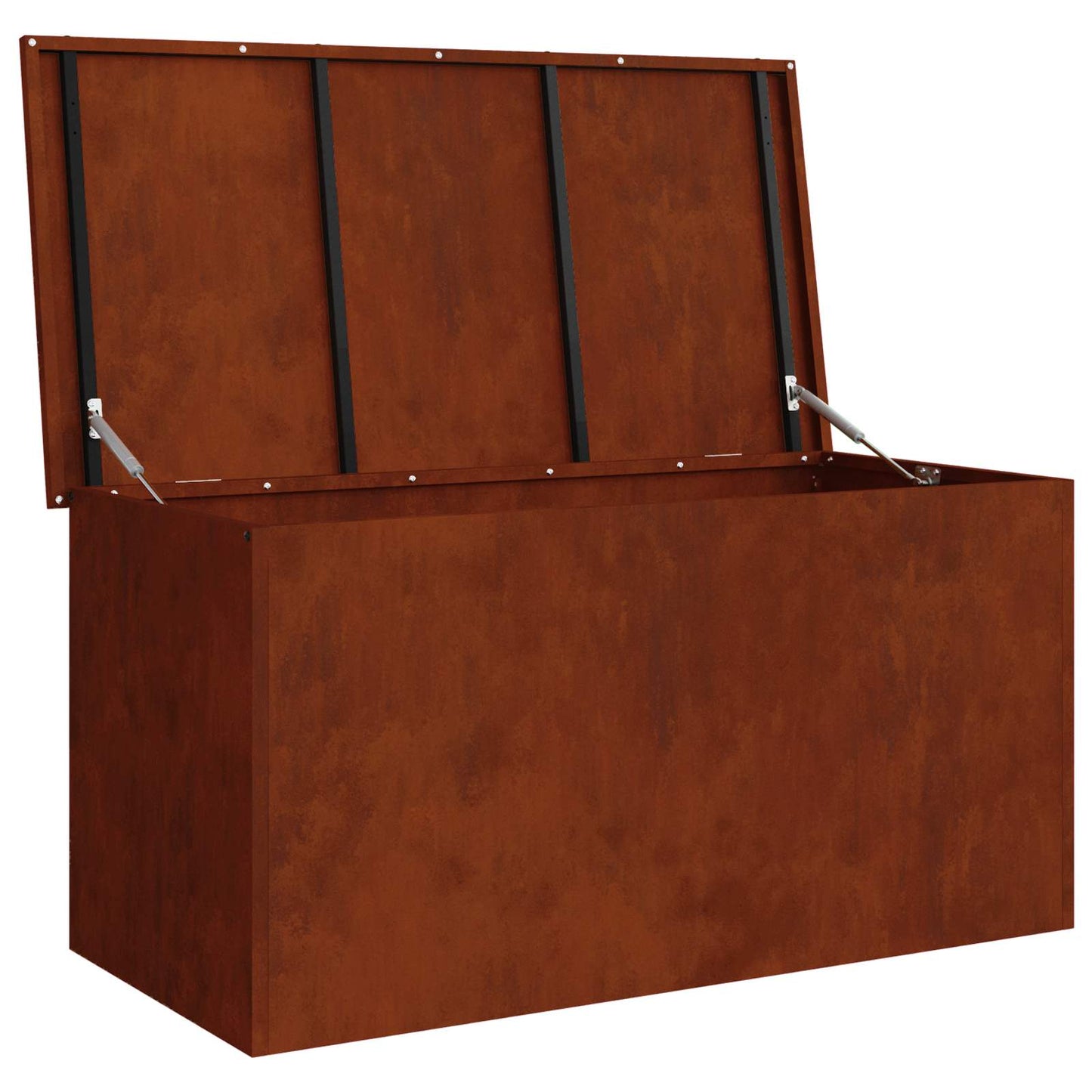 Lauko saugojimo dėžė Rūdijanti 100 x 50,5 x 50 cm Plienas