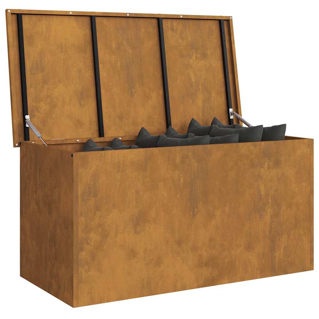 Lauko saugojimo dėžė Rūdijanti 100 x 50,5 x 50 cm Plienas