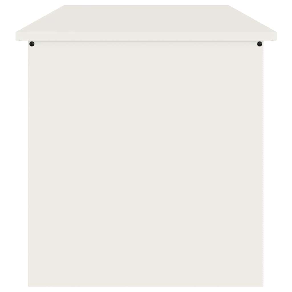 Lauko saugojimo dėžė Balta 80 x 50,5 x 50 cm Plienas