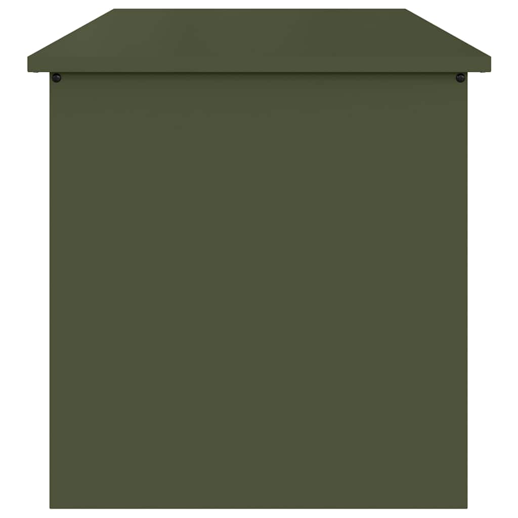 Lauko saugojimo dėžė Alyvuogių žalia 80 x 50,5 x 50 cm Plienas