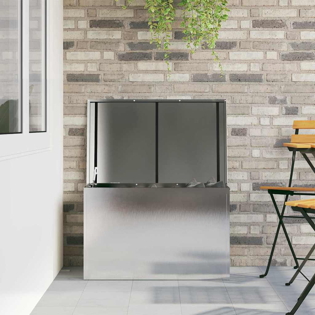 Lauko saugojimo dėžė Sidabro 80 x 50,5 x 50 cm Plienas