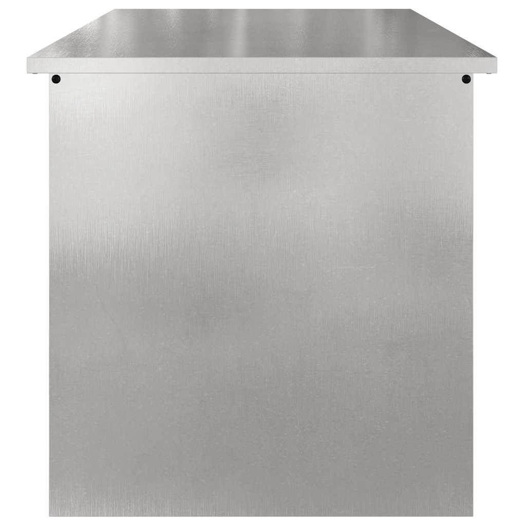 Lauko saugojimo dėžė Sidabro 80 x 50,5 x 50 cm Plienas