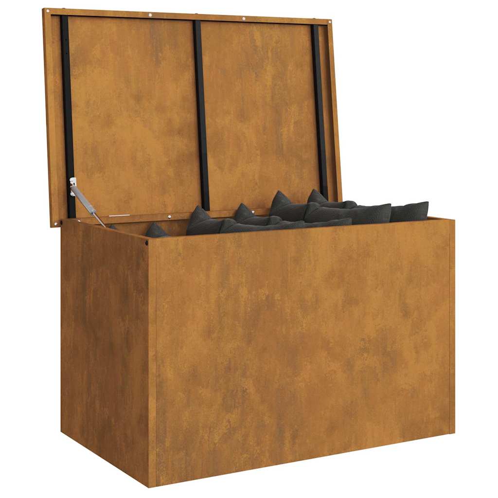 Lauko saugojimo dėžė Rūdijanti 80 x 50,5 x 50 cm Plienas