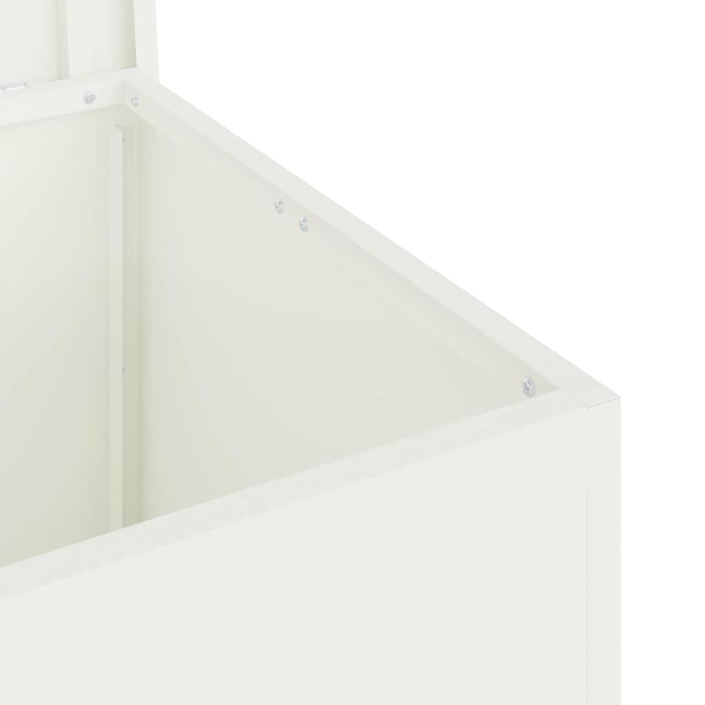 Lauko saugojimo dėžė Balta 55 x 50,5 x 50 cm Plienas