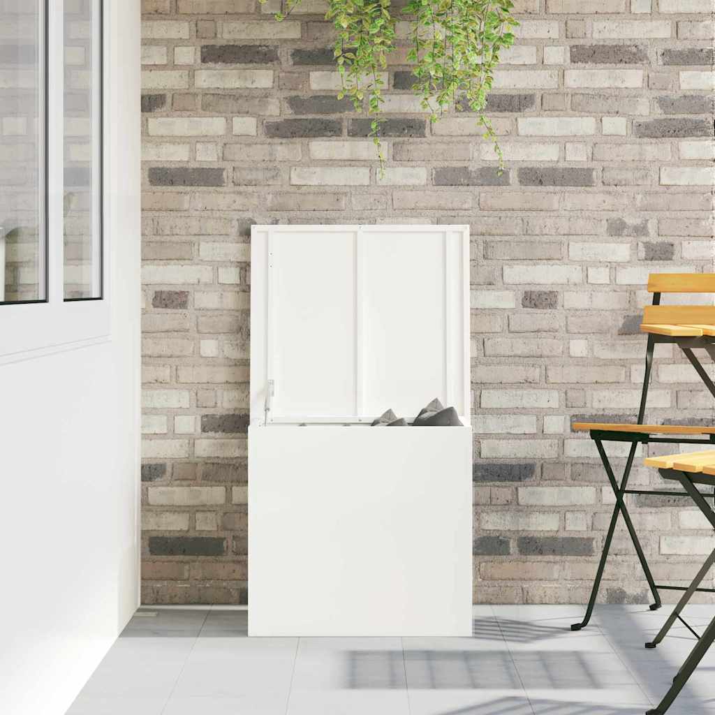 Lauko saugojimo dėžė Balta 55 x 50,5 x 50 cm Plienas