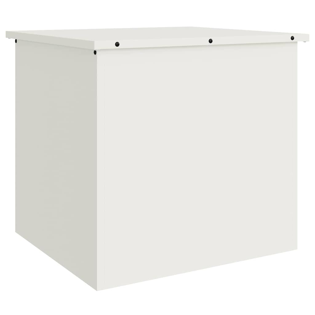 Lauko saugojimo dėžė Balta 55 x 50,5 x 50 cm Plienas