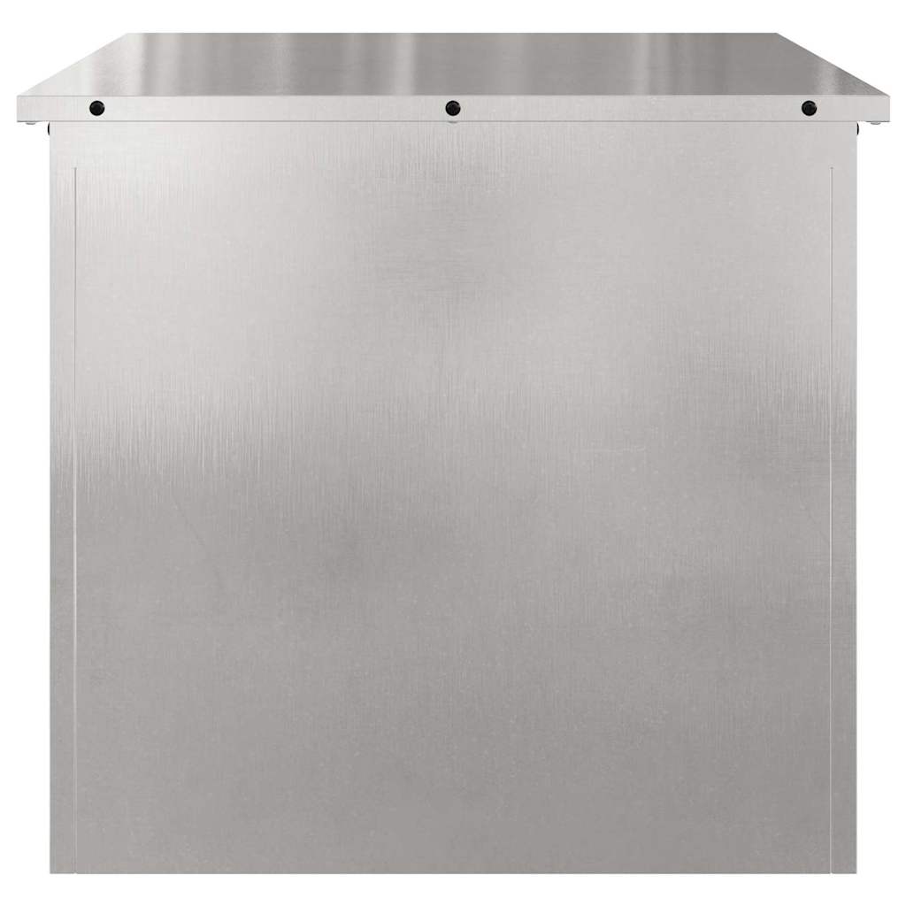 Lauko saugojimo dėžė Sidabro 55 x 50,5 x 50 cm Plienas