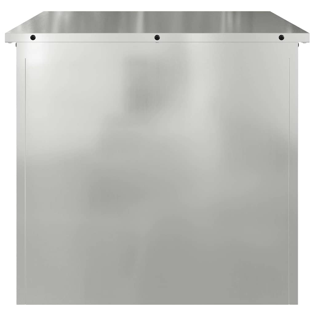 Lauko saugojimo dėžė Sidabro 55 x 50,5 x 50 cm Plienas