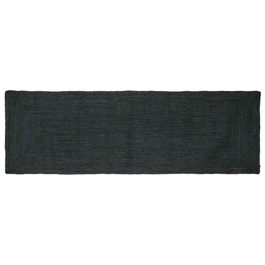 Zoninės kiliminės dangos Tamsiai pilka 80 x 250 cm Džiutas