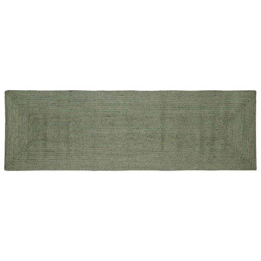 Zoninės kiliminės dangos Alyvuogių žalia 80 x 200 cm Džiutas