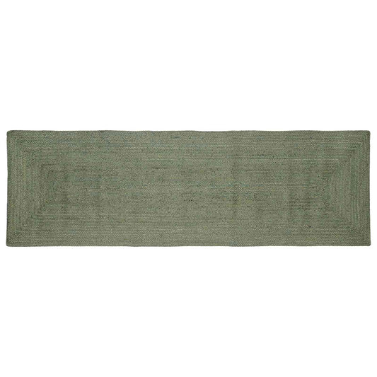 Zoninės kiliminės dangos Alyvuogių žalia 80 x 250 cm Džiutas