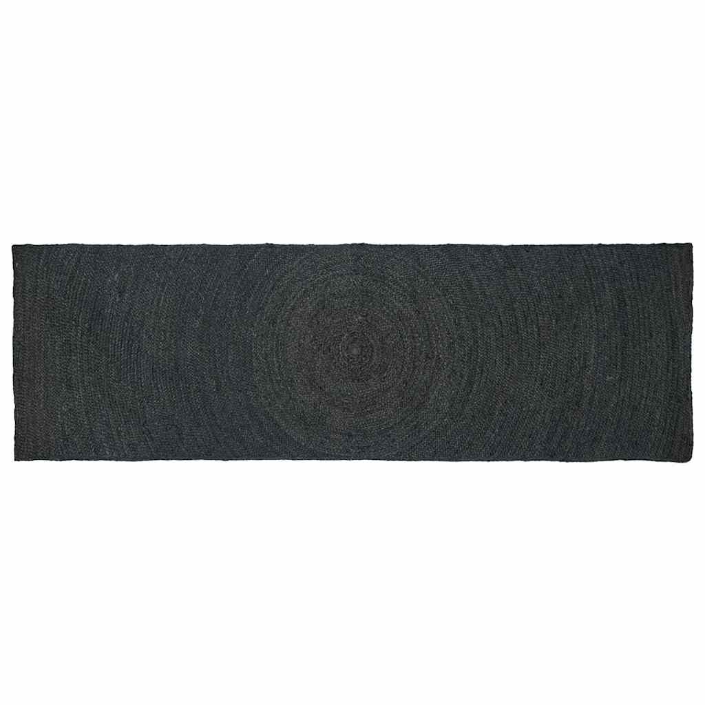 Zoninės kiliminės dangos Tamsiai pilka 80 x 300 cm Džiutas
