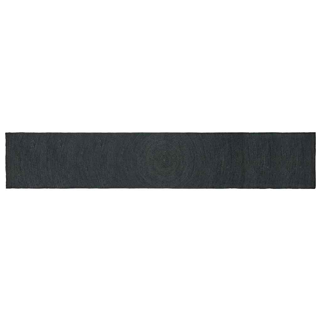Zoninės kiliminės dangos Tamsiai pilka 80 x 400 cm Džiutas