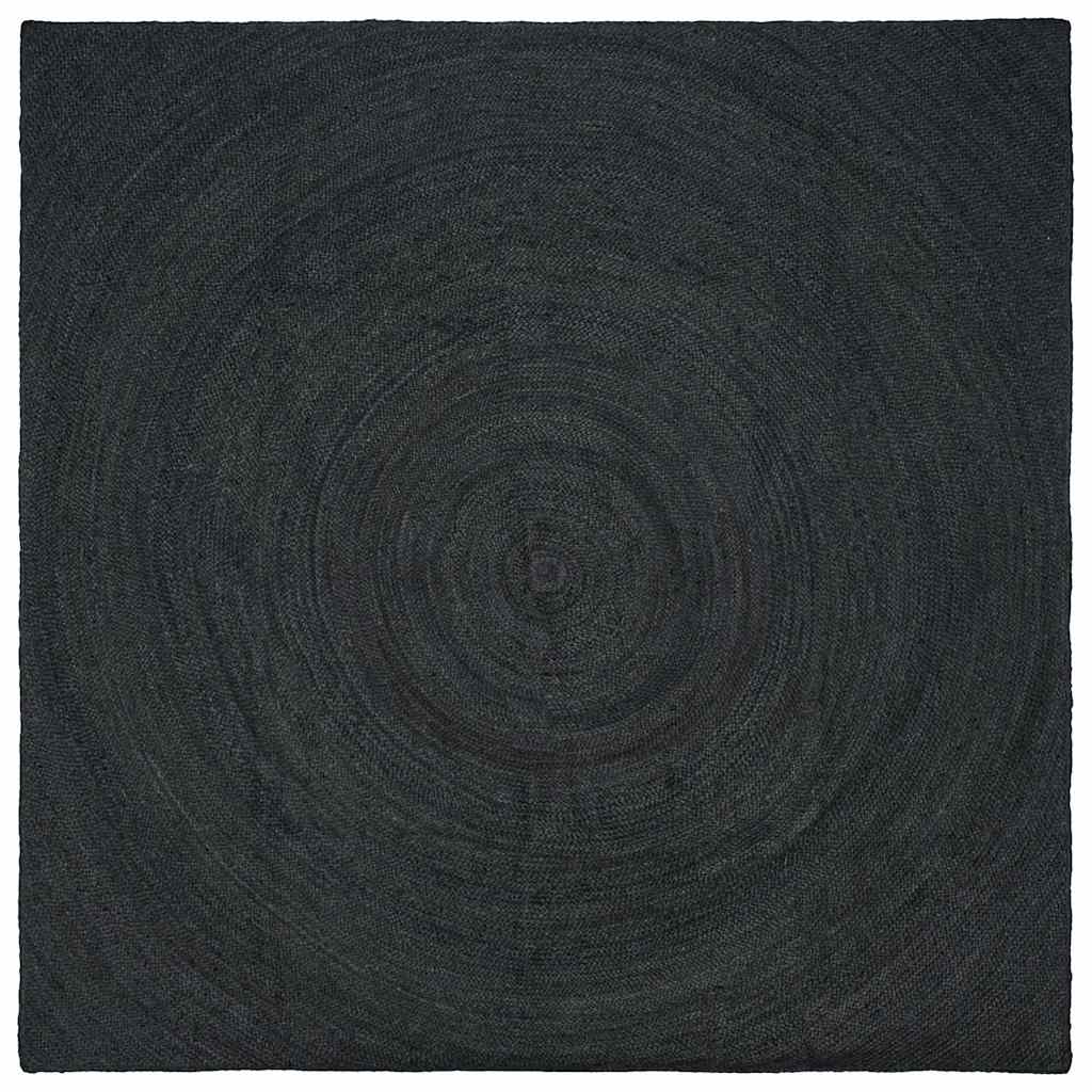 Zoninės kiliminės dangos Tamsiai pilka 240 x 240 cm Džiutas
