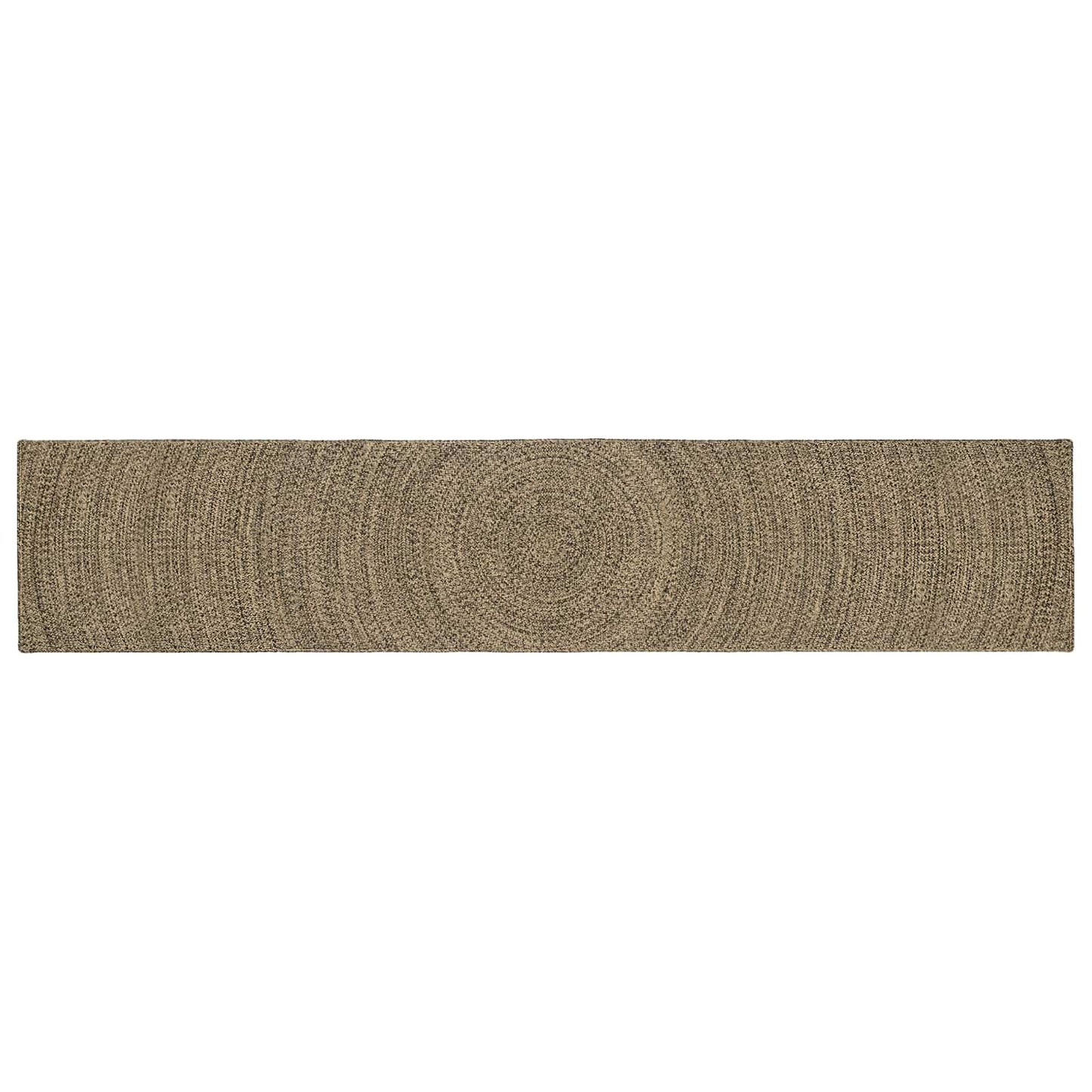 Zoninės kiliminės dangos Natūrali ir juoda 60 x 400 cm Džiutas