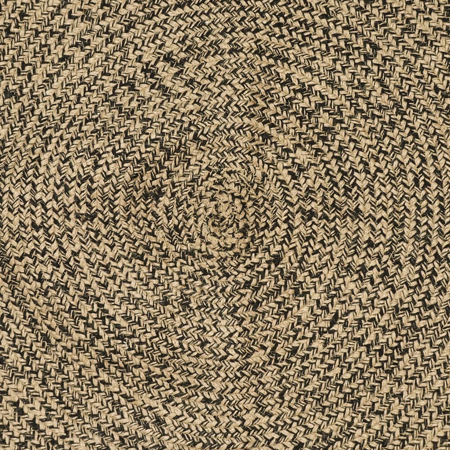 Zoninės kiliminės dangos Natūrali ir juoda 240 x 340 cm Džiutas
