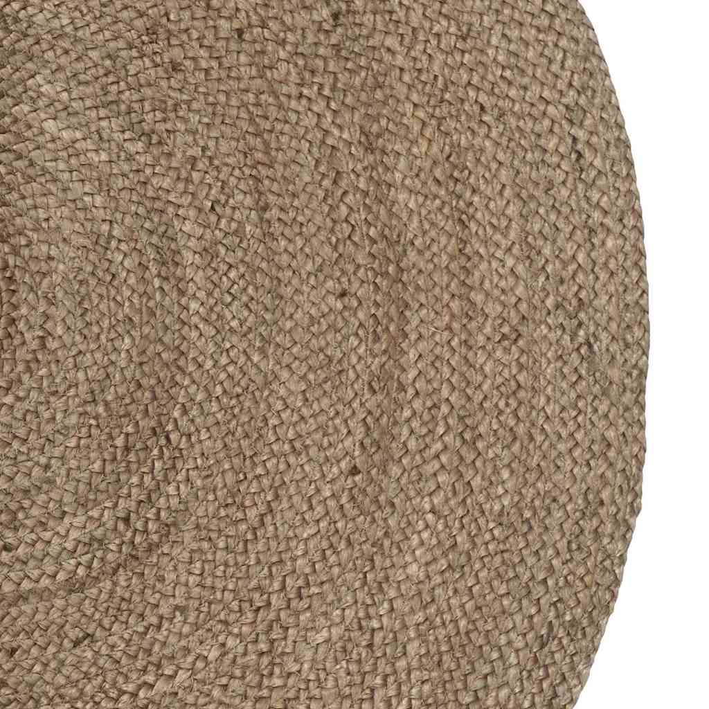 Kilimas Natūrali ir juoda 300 x 300 cm Džiutas