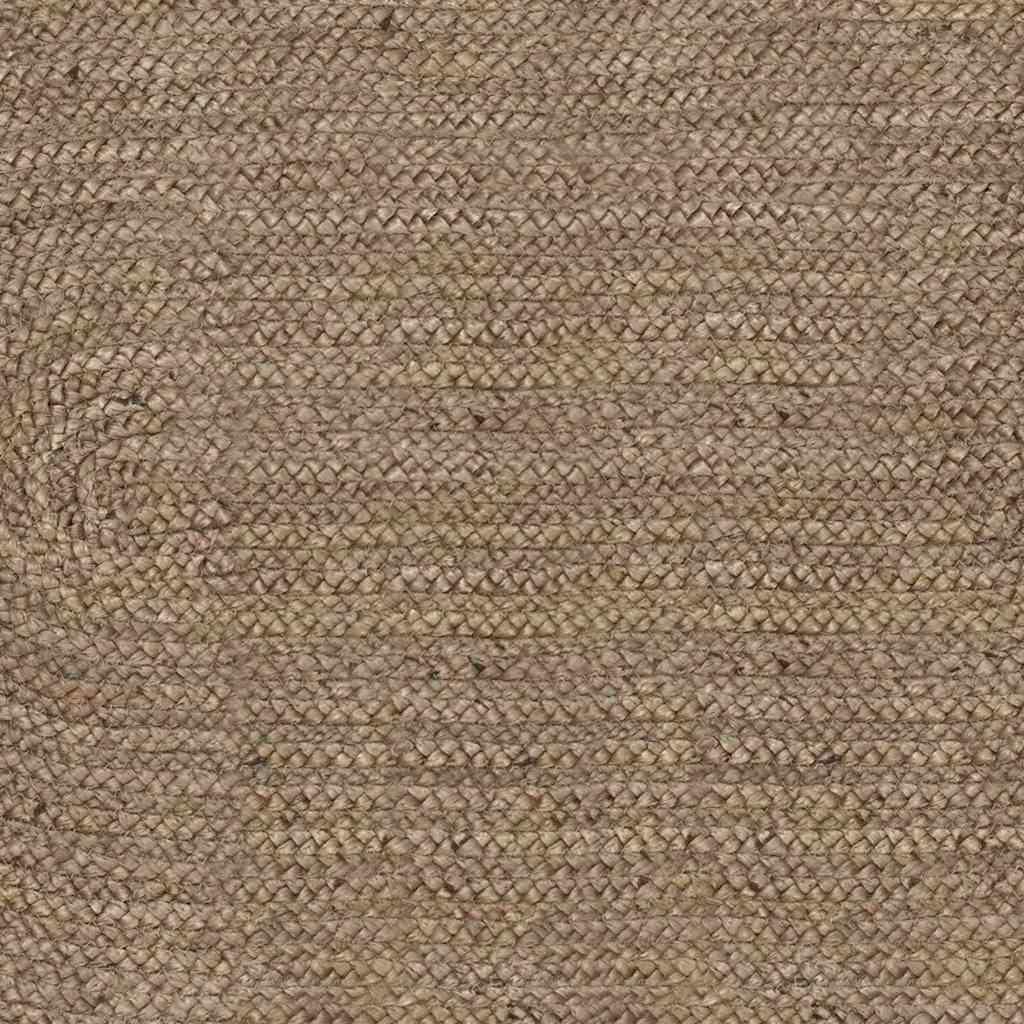 Kilimas Natūrali ir juoda 300 x 300 cm Džiutas