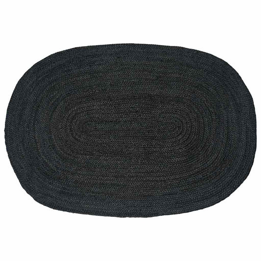 Kilimas Natūrali ir juoda 300 x 300 cm Džiutas