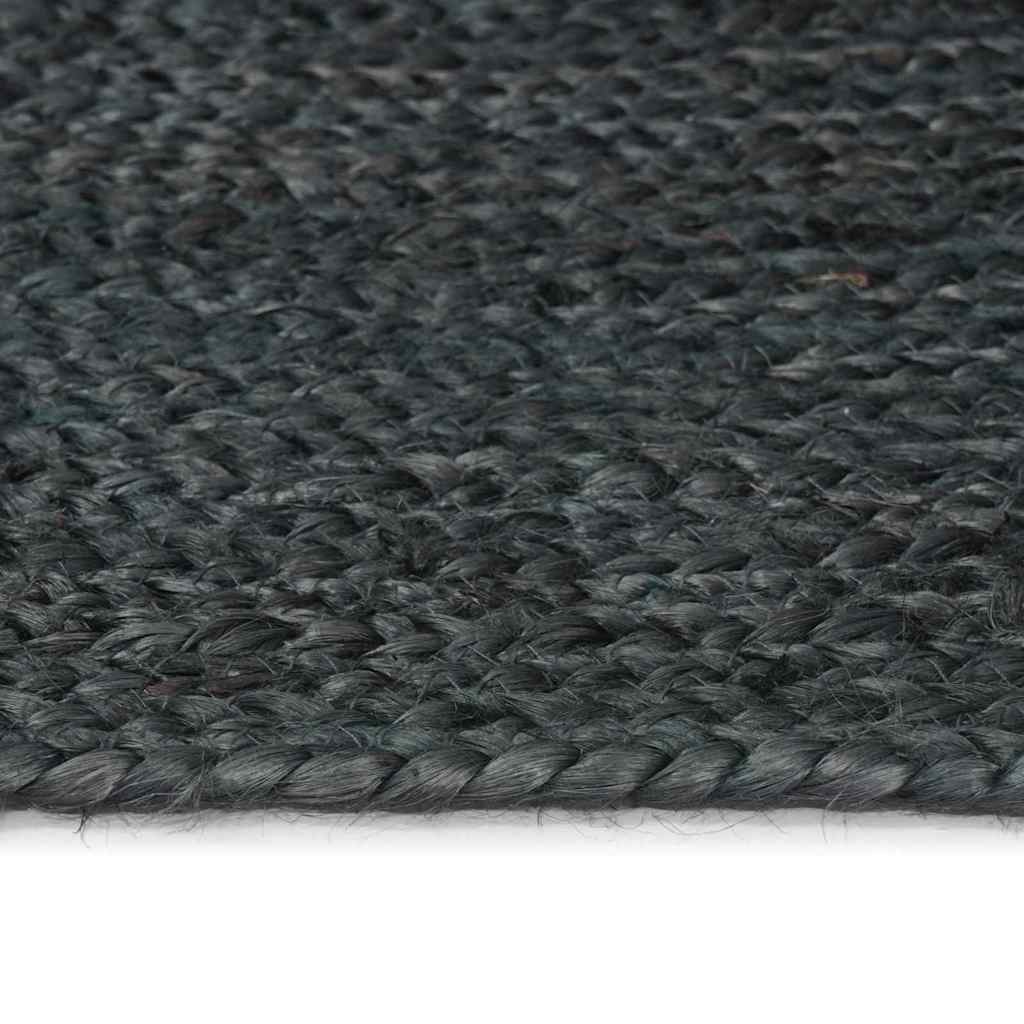 Kilimas Natūrali ir juoda 300 x 300 cm Džiutas
