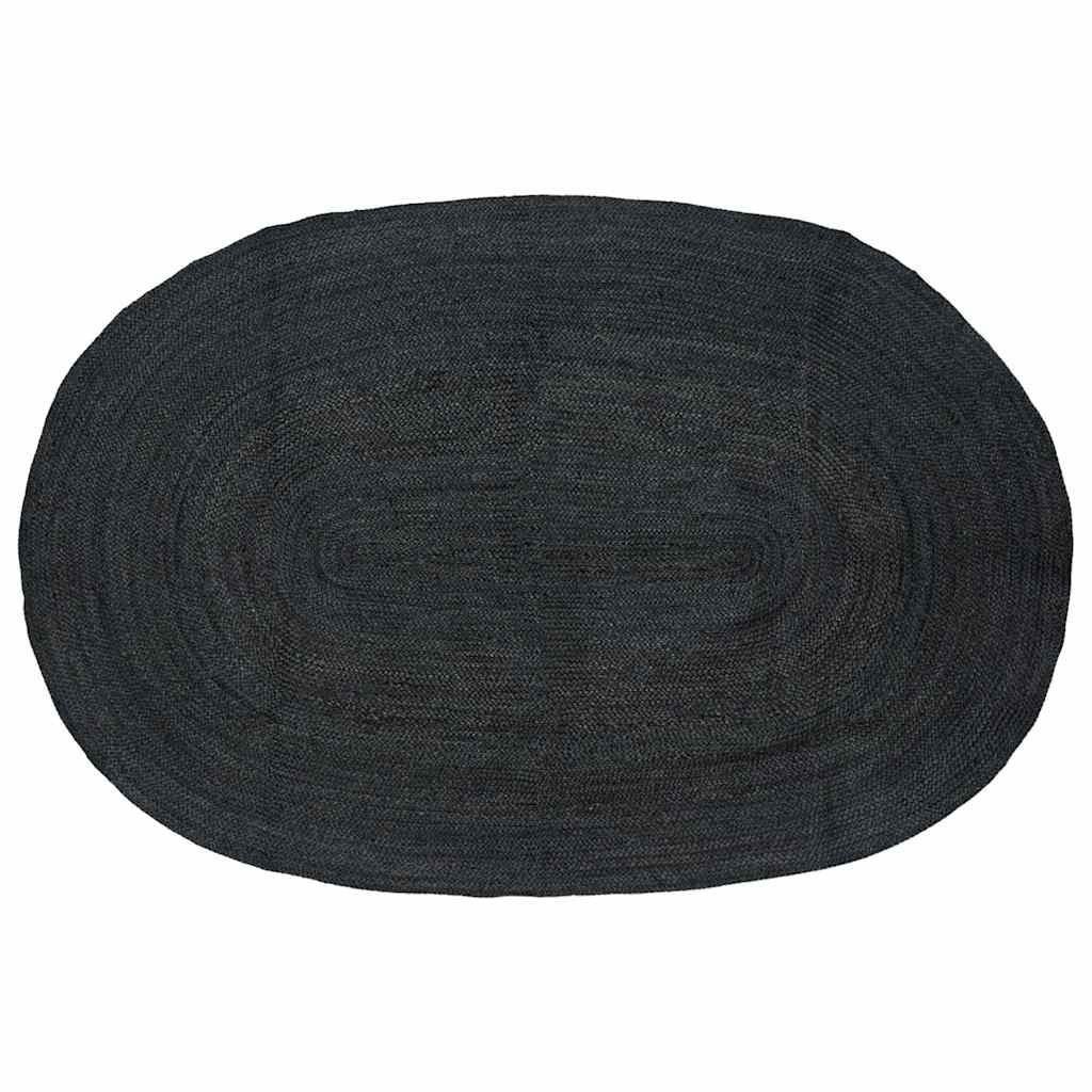 Kilimas Natūrali ir juoda 300 x 300 cm Džiutas