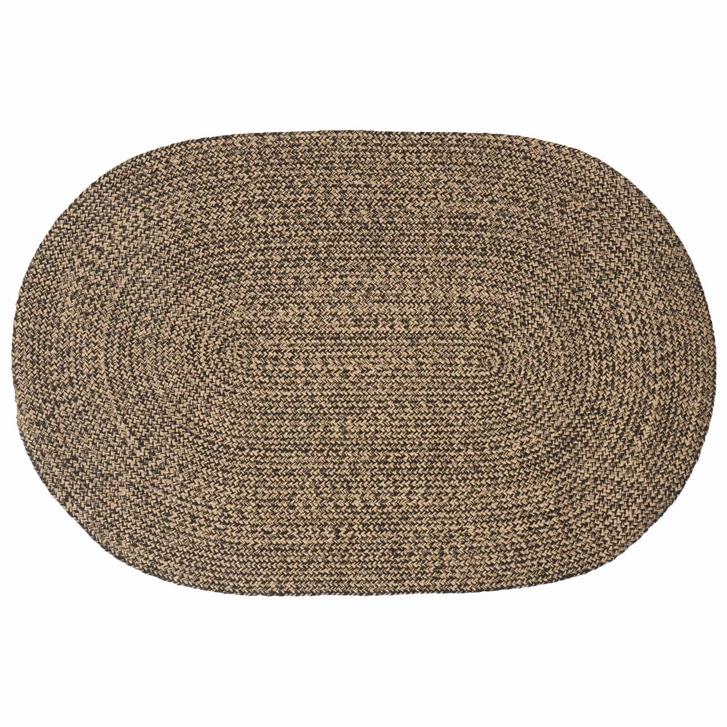Zoninės kiliminės dangos Juoda 100 x 152 cm Džiutas