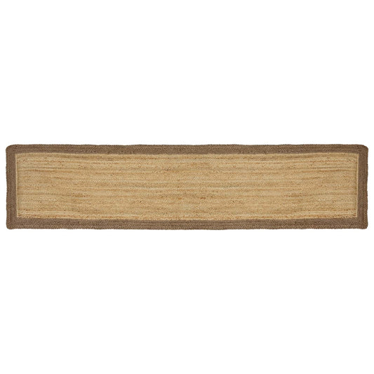 Zoninės kiliminės dangos Natūrali ir pilka 60 x 300 cm Džiutas