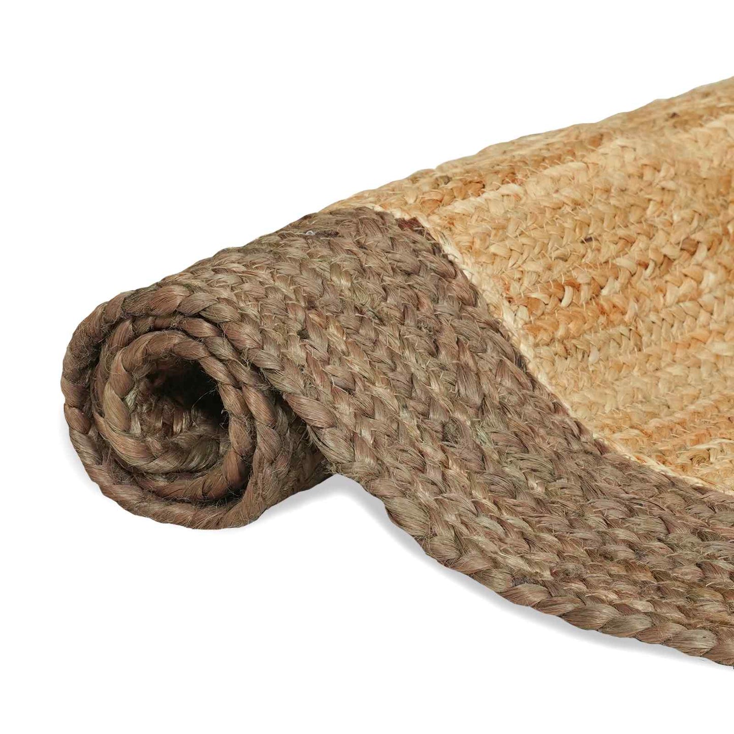 Zoninės kiliminės dangos Natūrali ir pilka 80 x 200 cm Džiutas