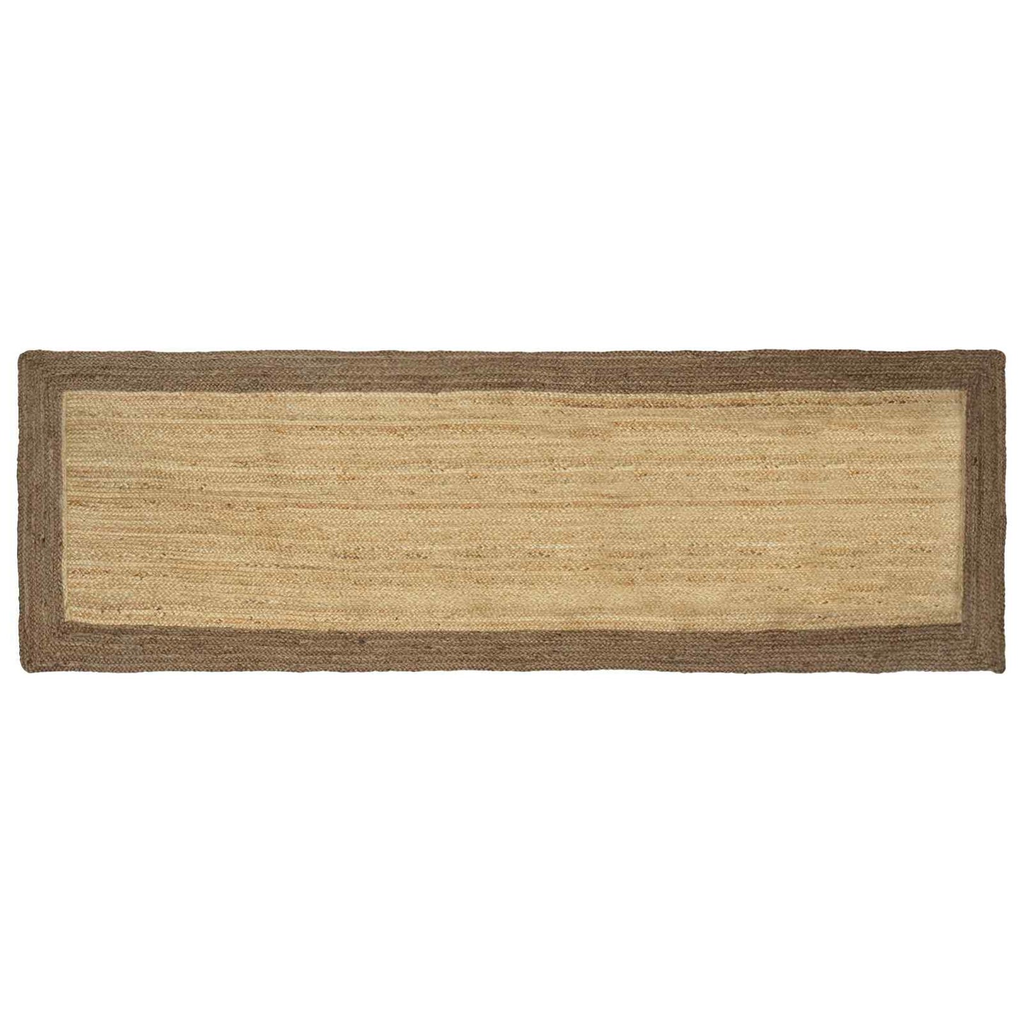 Zoninės kiliminės dangos Natūrali ir pilka 80 x 300 cm Džiutas