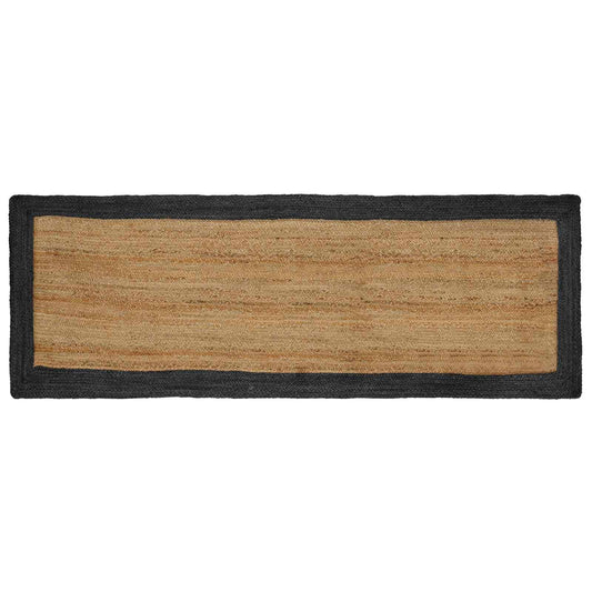 Zoninės kiliminės dangos Natūrali ir tamsiai pilka 80 x 300 cm