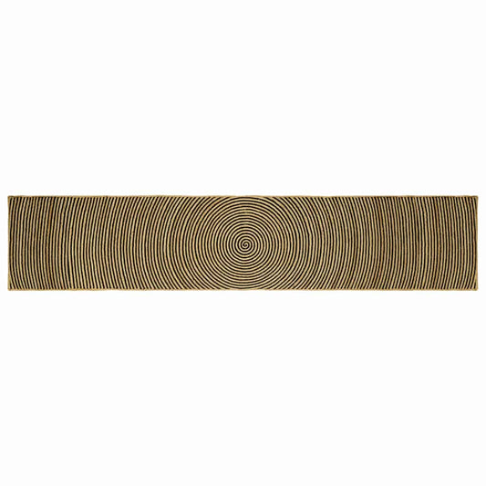 Kilimas Natūrali ir juoda 80 x 400 cm Džiutas