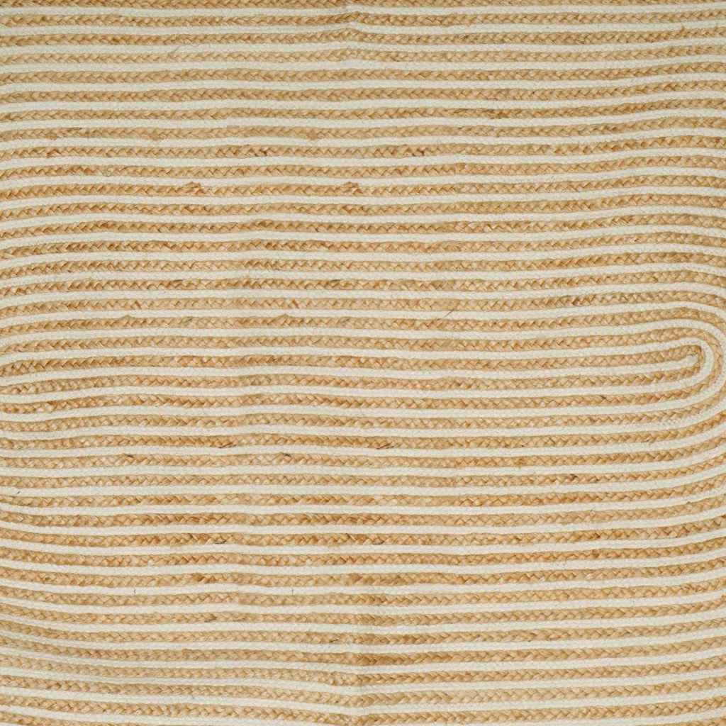 Kilimas Natūrali ir Balta 152 x 245 cm Džiutas