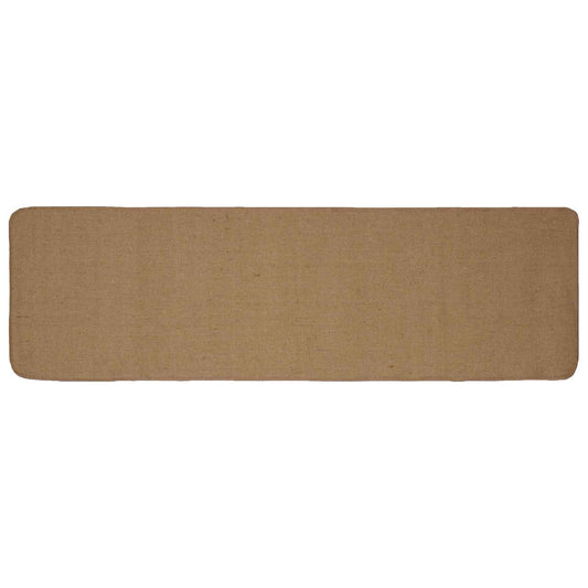 Kilimas Šviesiai rudas 60 x 200 cm Džiutas