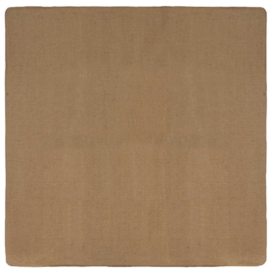 Kilimas Šviesiai rudas 200 x 200 cm Džiutas